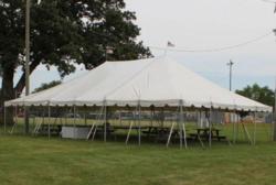 30' x 45' pole tent - sectional